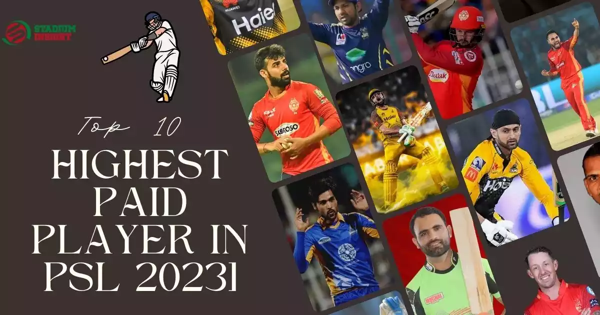 Top 10 Most Expensive Players In PSL Stadium Insight